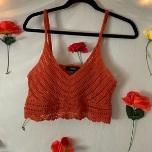 Forever21 Knitted Crop